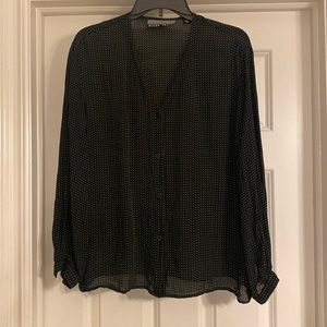 Ellen Tracy silk blouse size 12